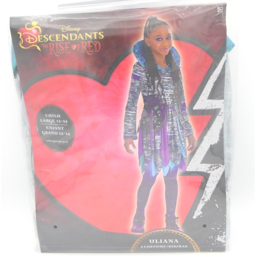 Amscan Disney Descendants Uliana Girls Large 12-14 Halloween & Cosplay Costume